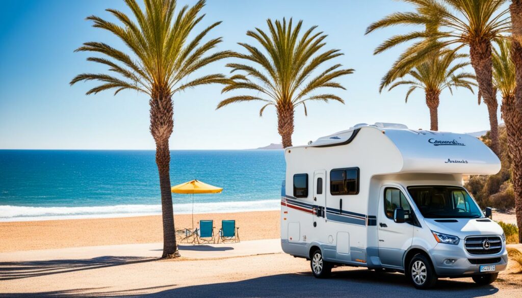 camper reizen Andalusië