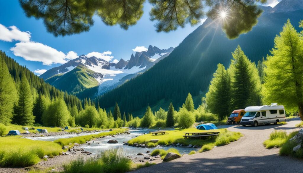 camperplaatsen Europa