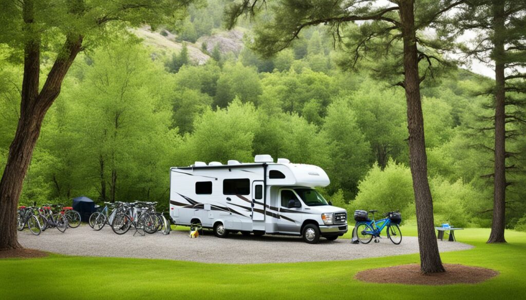 campervriendelijke voorzieningen