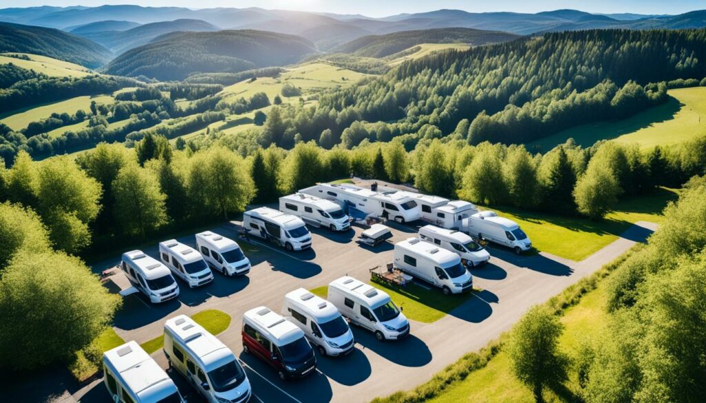 hooggelegen camperplaatsen Frankrijk