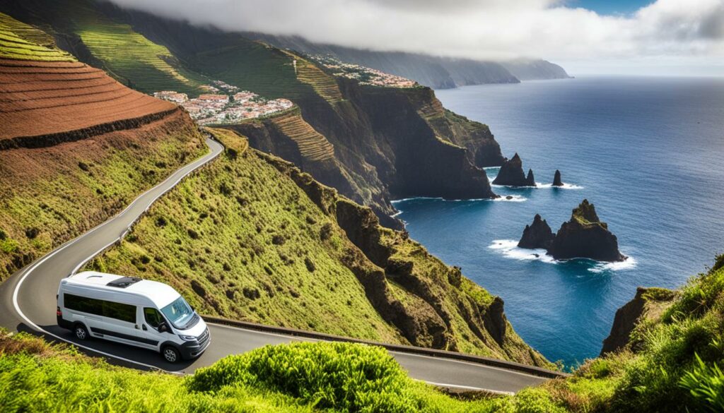 navigatie Madeira