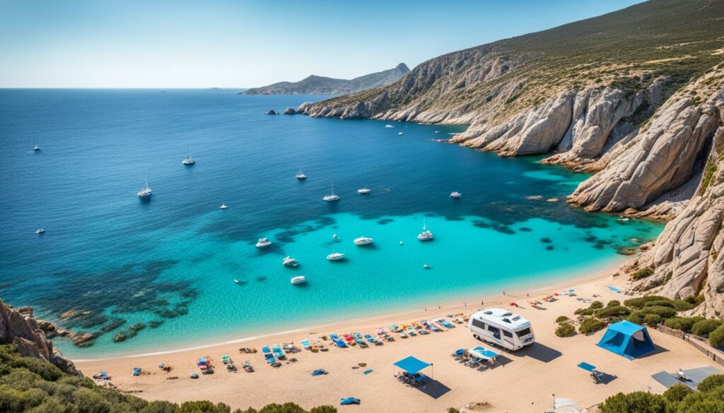 online camper huren Sardinië