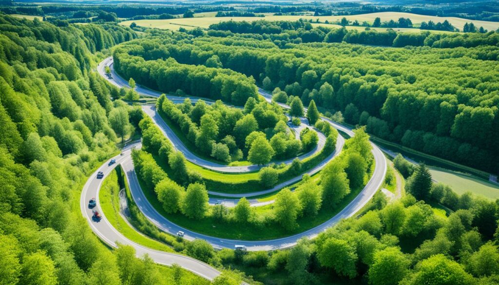 route naar Valkenburg