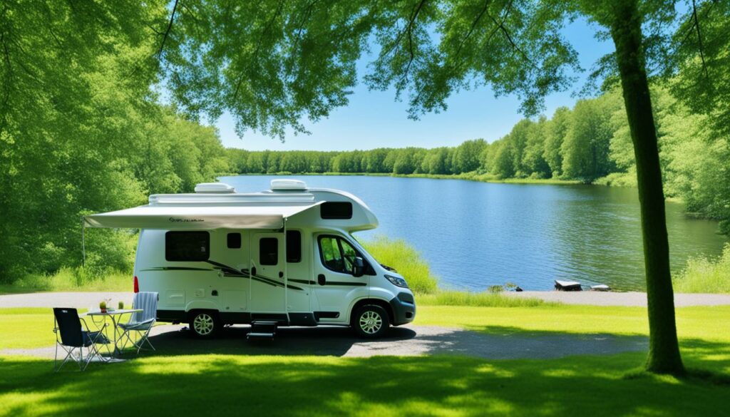 stuwmeren camperplaatsen