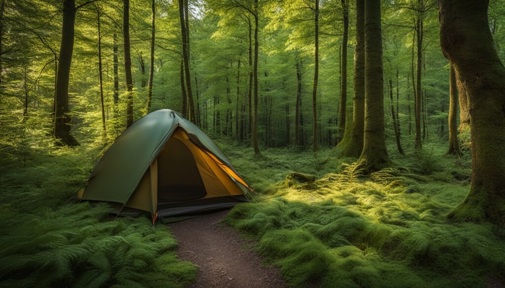 wildcampen regels België